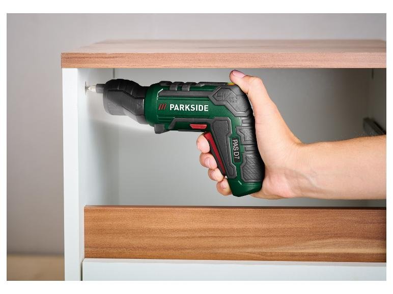 Visseuse sans fil avec embouts interchangeables PAS D7, 4 V - Image 2